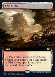 ●SALE●【MH2】【ENG】【Foil】《乾燥台地/Arid Mesa》 拡張アート版 EX