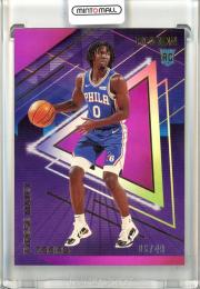 2020-21 Panini Recon Tyrese Maxey #39 RC Purple Parallel【06/49】