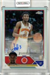 2023 Topps Chrome Mcdonald's All American Justin Edwards CA-JE Autograph