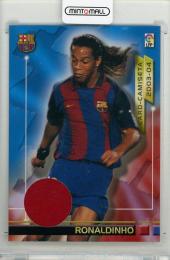 2003-04 PANINI Japan Mega Fichas La Liga Ronaldinho Camiseta #CC3【392/400】 FC Barcelona