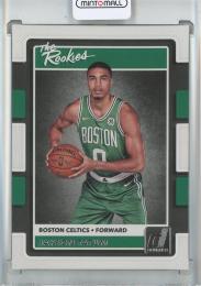 2017-18 Donruss Basketball Jayson Tatum Base/Rated Rookie/#3 Boston Celtics