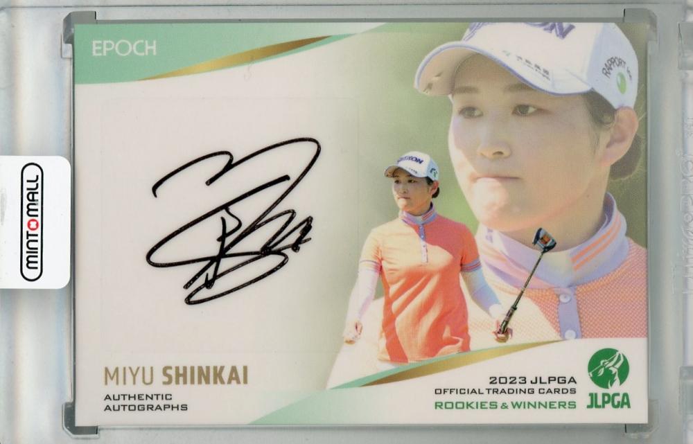 ミントモール / MINT 浦和店 / 2023 EPOCH JLPGA ROOKIES&WINNERS 新海美優 直筆サインカード【11/45】