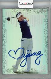 2022 EPOCH JLPGA TOP PLAYERS 全美貞 デコモリシグネチャー サファイヤ【03/25】