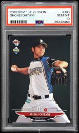 2013 BBM 1st Version #183 大谷翔平 RC【PSA GEM MT 10】 北海道日本ハムファイターズ