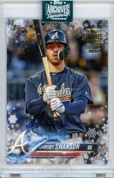 2024 TOPPS Archives Signature Series Dansby Swanson Autograph【1/7】 Atlanta Braves