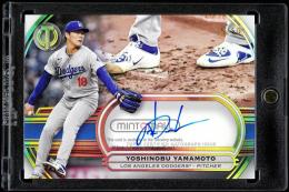 2025 Topps Tribute #TTCYY Yoshinobu Yamamoto Tribute to Cleats Autographs【25/50】 Los Angeles Dodgers