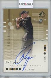 2002 UD SP Authentic Limited #113 Autographs / TY TRYON 【059/100】