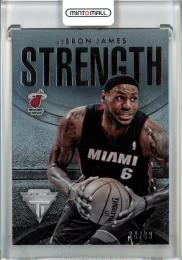 2013-14 Panini Titanium LeBron James Strength #15【14/99】 Miami Heat