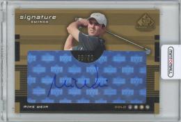 2003 UD SP Game Used Signature Swings Gold 3 / MIKE WEIR 【38/50】