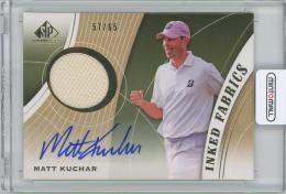 2012 UD SP Game Used Inked Fabrics / MATT KUCHAR 【57/65】