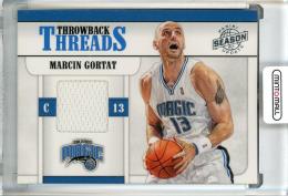 2010-11 Panini Season Update Marcin Gortat Throwback Threads #9【122/499】 Orlando Magic