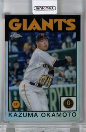 2021 Topps NPB Chrome  岡本和真 (読売ジャイアンツ) 86 Topps Baseball