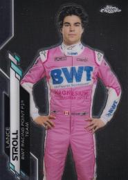2020 Topps Chrome Formula 1 BWT Racing Point F1 Lance Stroll F1 Racers Base