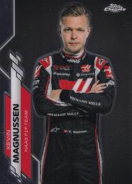 2020 Topps Chrome Formula 1 Haas F1 Kevin Magnussen F1 Racers Base