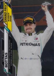 2020 Topps Chrome Formula 1 Mercedes-AMG Petronas F1 Valtteri Bottas Grand Prix Winners Base
