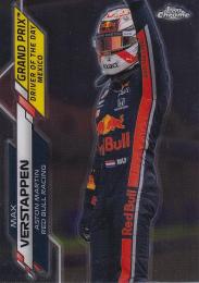 2020 Topps Chrome Formula 1 Aston Martin RB Racing Max Verstappen Grand Prix Driver of the Day Base