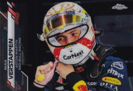 2020 Topps Chrome Formula 1 Aston Martin RB Racing Max Verstappen F1 Racers Base
