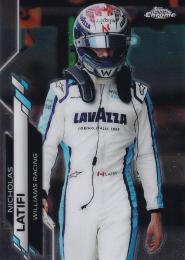 2020 Topps Chrome Formula 1 Williams Racing Nicholas Latifi F1 Racers Base