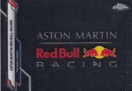 2020 Topps Chrome Formula 1  Aston Martin Red Bull Racing Team Logos