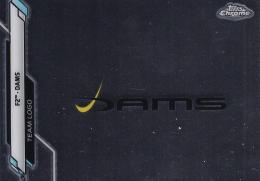 2020 Topps Chrome Formula 1  Dams F2 Team Logos