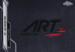 2020 Topps Chrome Formula 1  Art Grand Prix F2 Team Logos
