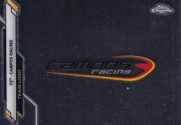 2020 Topps Chrome Formula 1  Campos Racing F2 Team Logos