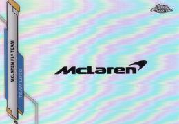 2020 Topps Chrome Formula 1  McLaren F1 Team Team Logos Refractor (パラレル版)