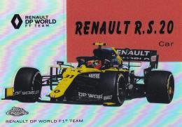 2020 Topps Chrome Formula 1 Renault DP World F1 Renault R.S.20 1954 World on Wheels