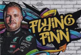 2020 Topps Chrome Formula 1 Mercedes-AMG Petronas F1 Valtteri Bottas Track Tags