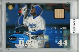 2003 BBM Touch the Game T.ウッズ (横浜) バットカード【035/300】