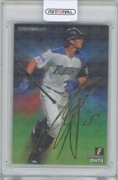 2020 カルビー プロ野球チップス第2弾 / 大田泰示(北海道日本ハムファイターズ) 金箔サイン入りスターカード