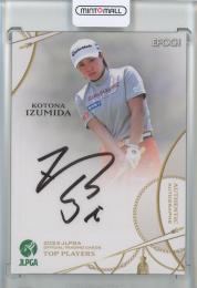 EPOCH 2023 JLPGA OFFICIAL TRADING CARDS TOP PLAYERS 泉⽥ 琴菜 直筆サインカード/通常版【14/94】