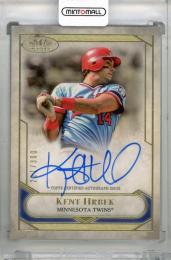 2021 TOPPS Tier One Kent Hrbek Tier One Talent Autographs #T1TAKHR【211/300】 Minnesota Twins