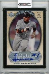 【表面若干難あり】2007 UPPER DECK Exquisite Rookie Signatures Akinori Iwamura Autograph (RC) 【08/25】