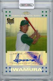 【裏面左側若干難あり】2007 TOPPS Chrome Akinori Iwamura Autograph (RC)【111/200】