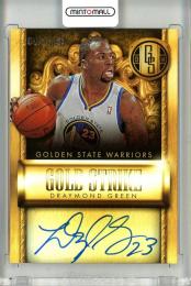 2013-14 Panini Gold Standard  Draymond Green Gold Strike Autograph 045/299