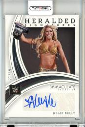 2022 Panini Immaculate Collection WWE  Kelly Kelly Heralded Signatures Autograph 21/99