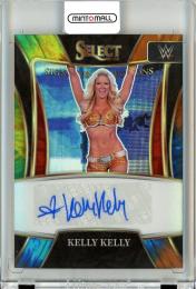 2022 Panini Select WWE  Kelly Kelly Signature Selections Autograph Tie Dye Prizm(1stナンバー!) 01/25
