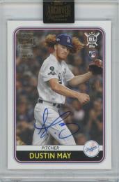 2022 TOPPS Archives Signature Series(2020 TOPPS Big League #60 RC) / DUSTIN MAY(Los Angeles Dodgers) 【04/16】