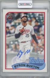 2024 TOPPS '89 Topps Autographs / BYRON BUXTON(Minnesota Twins)