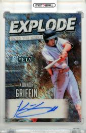 2026 Leaf METAL Konnor Griffin #EA-KG1 Explode Onto The Scene Shimmer Black Auto【1/1】 Pirates