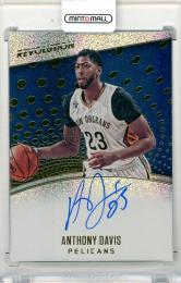 2017-18 PANINI Revolution Anthony Davis Autographs #25 New Orleans Pelicans