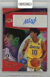 2022-23 PANINI Recon Max Christie True Potential Signatures Red #22【70/99】 Los Angeles Lakers