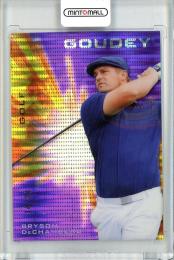 2021 Upperdeck Goodwin Champions  Bryson DeChambeau Goudey Platinum Purple Pulsar #G15 14/23