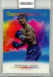 2021 Upperdeck Goodwin Champions  Teofimo Lopez Splash of Color 3D #LSTL