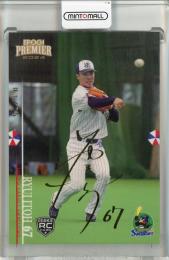 2024 EPOCH  東京ヤクルトスワローズ PREMIER EDITION 伊藤琉偉 REGULAR FOIL SIGNATURE ゴールド版【03/75】