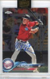 2021 TOPPS Archives Signature Series Max Kepler Autograph (2018 Topps Chrome #27)【22/32】 Minnesota Twins