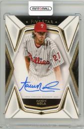 2019 TOPPS Five Star Aaron Nola Autographs #FSAAN Philadelphia Phillies