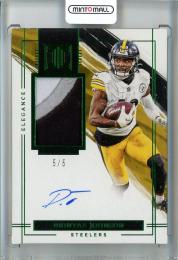 2022 Panini Impeccable Football Diontae Johnson Patch Autographs【5/5】《※白かけアリ》 Pittsburgh Steelers