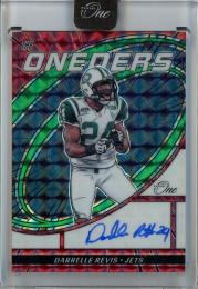 2023 Panini One Darrelle Revis The Oneders Autographs Green #363【27/49】 New York Jets